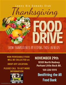 Thanksgiving food drive