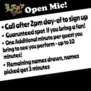 Open Mic Night!