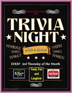 Trivia Night Little Rock  Jan 16th 2020