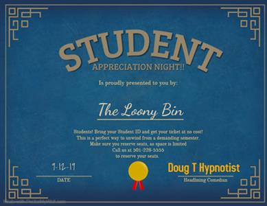 Student Night 9-12-19